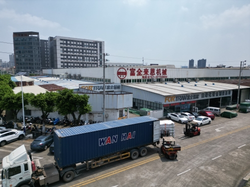 ¡Un contenedor de nuestros productos automatizados se envía hoy a EE. UU.!